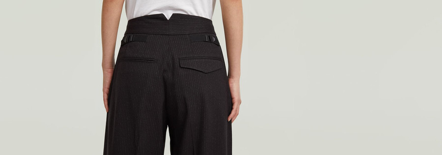pantalon à sac en papier