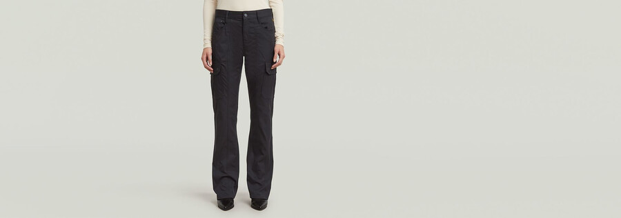 pantalon bootcut de vacances