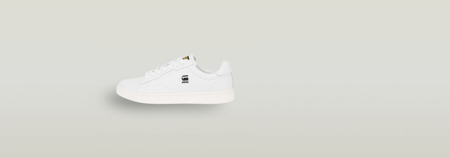baskets en cuir cadet