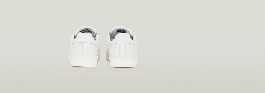 baskets en cuir cadet