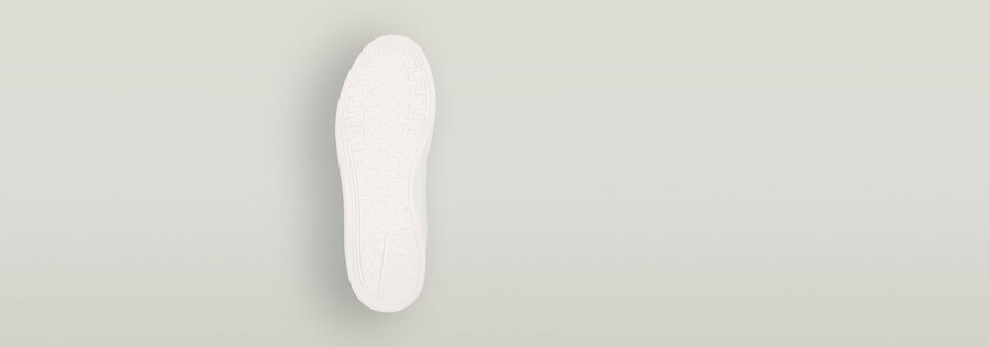 baskets en cuir cadet