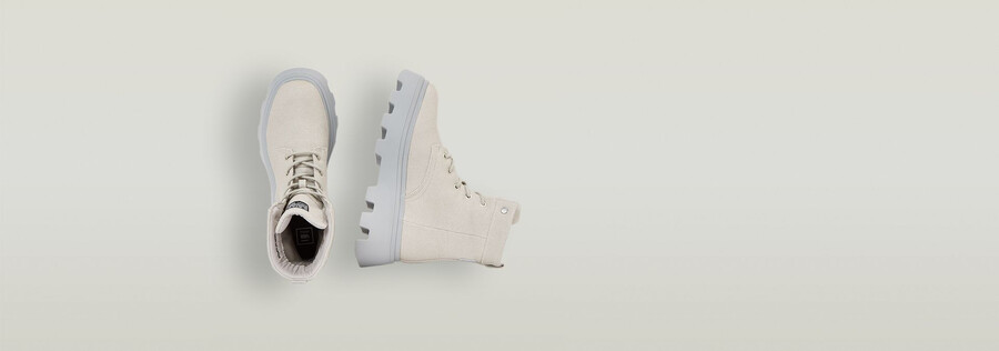 bottes hautes en toile kate ii