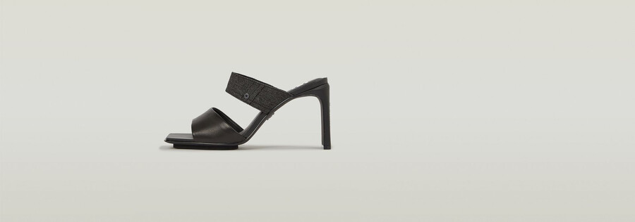 mule en cuir darcy