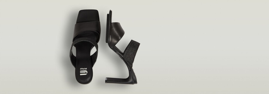 mule en cuir darcy