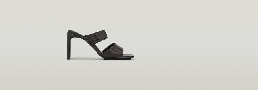 mule en cuir darcy