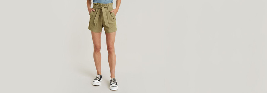 short en papier