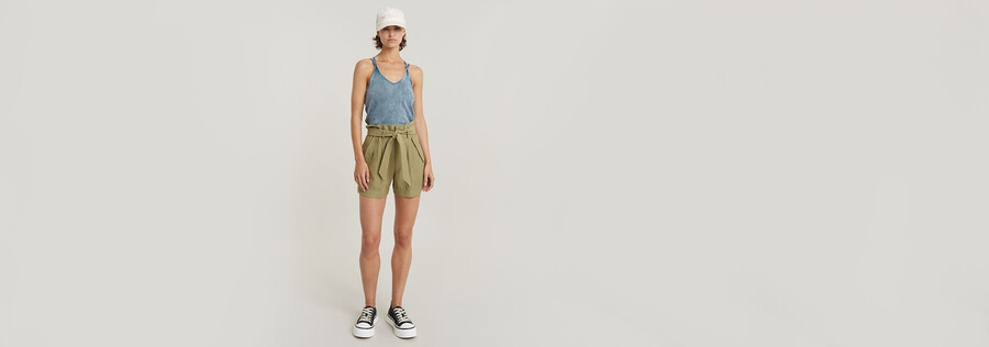 short en papier