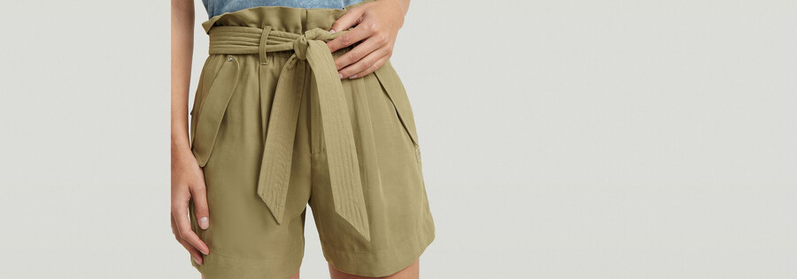 short en papier