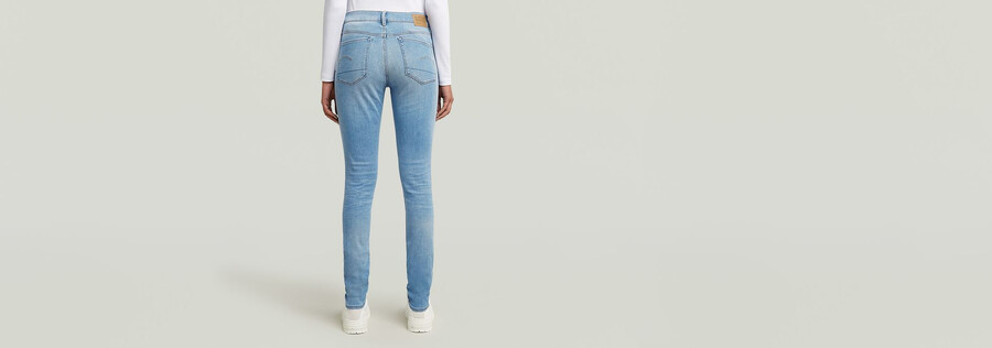 jean skinny taille haute 3301