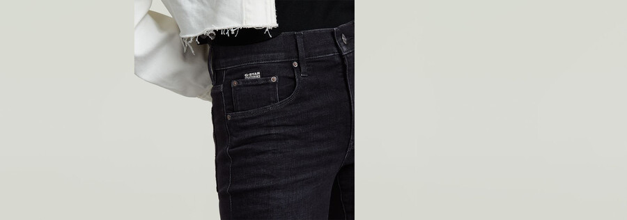 jean skinny taille haute 3301