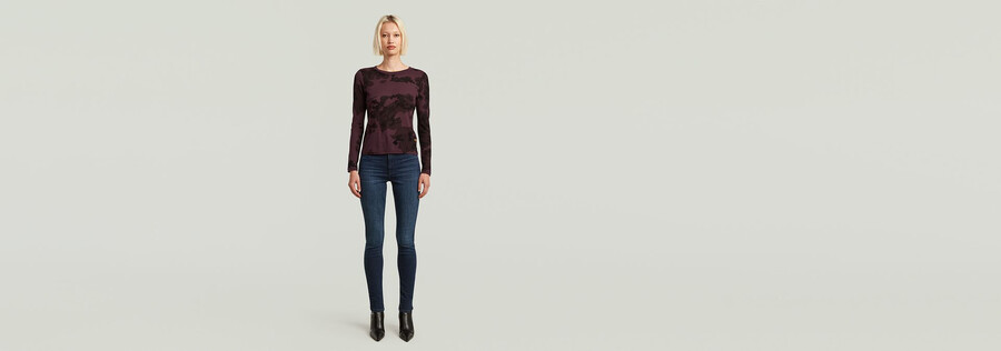 jean ultra skinny kafey