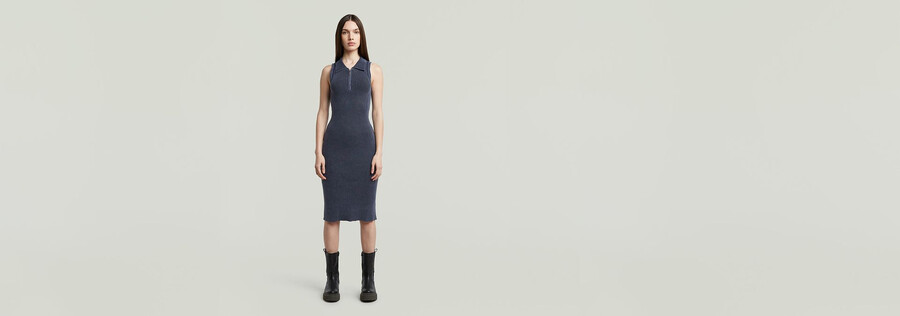 robe moulante en maille