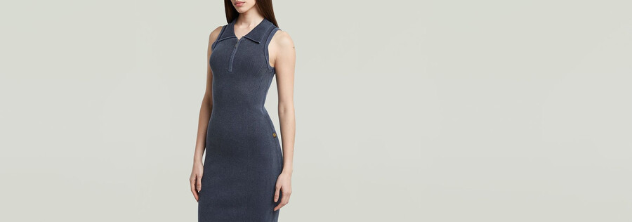 robe moulante en maille