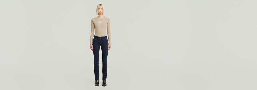 jean droit slim midge