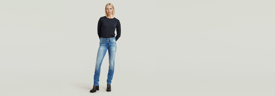 jean droit slim midge