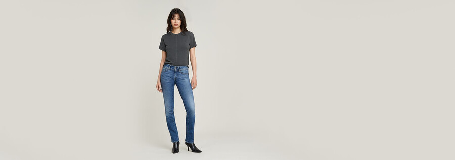 jean droit slim midge