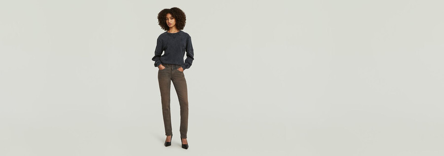 jean droit slim midge