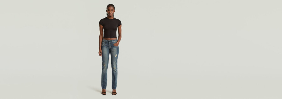jean droit slim radar