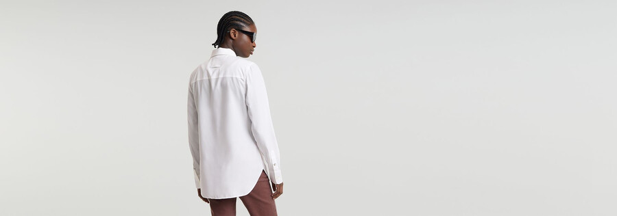 chemise à poches slim