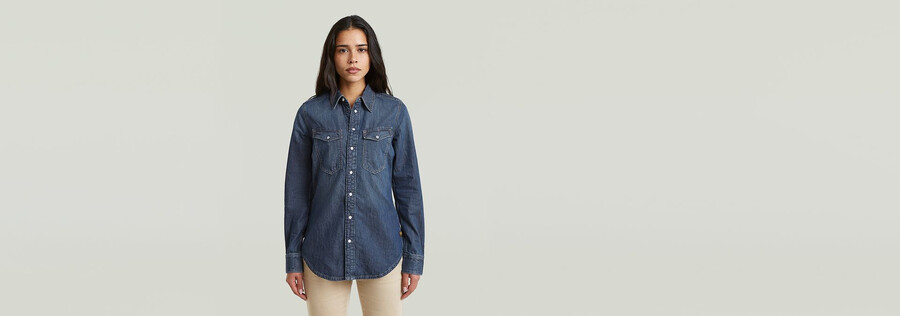 chemise western slim