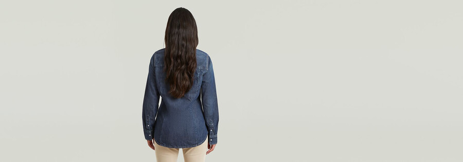 chemise western slim