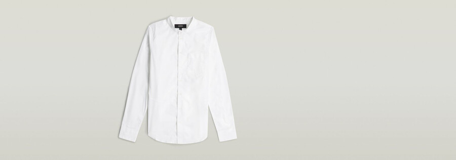 chemise slim en popeline