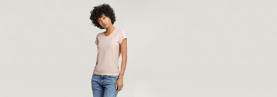 haut eyben slim à col en v 2.0
