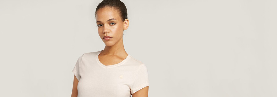 top eyben slim à col en v overdyed 2.0