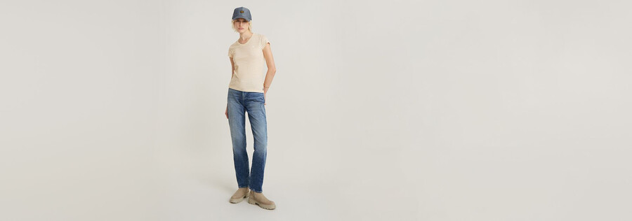 haut rayé eyben slim à col en v 2.0