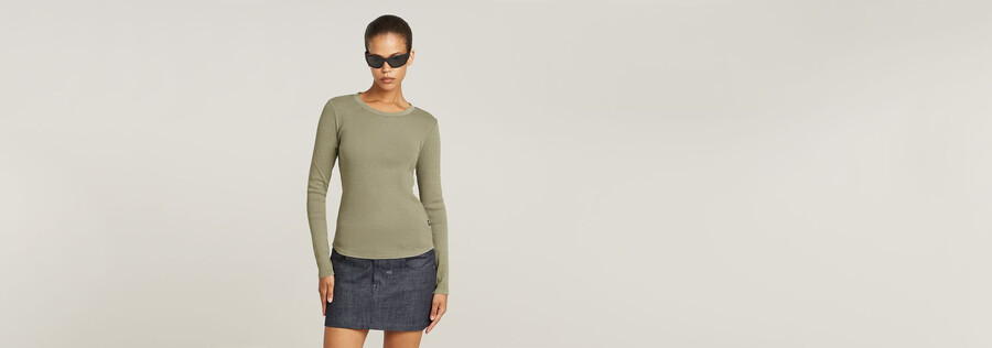 haut slim surteint