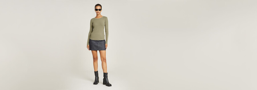 haut slim surteint