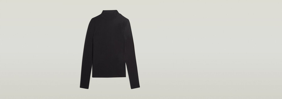 t-shirt slim effet faux