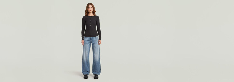 t-shirt henley slim