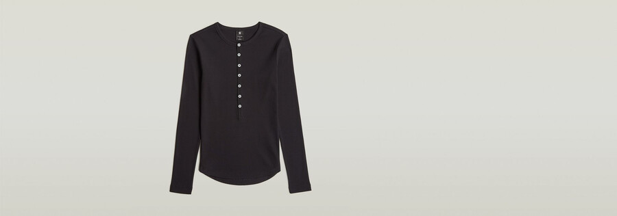 t-shirt henley slim