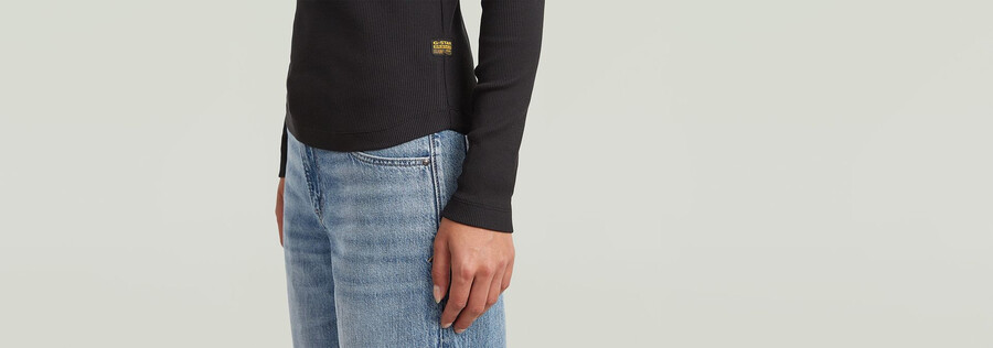 t-shirt henley slim