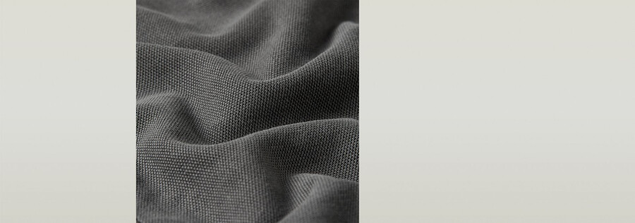 robe polo à détails de couture