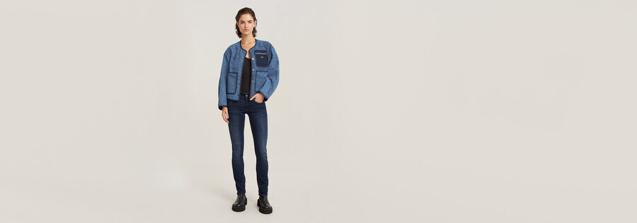 jeans droits midge