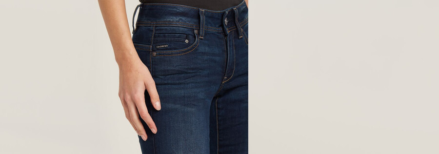 jeans droits midge