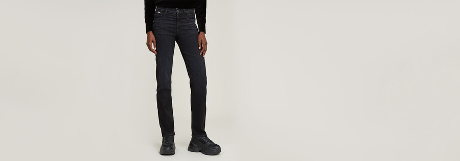 jeans droits strace