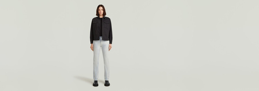 jeans droits strace