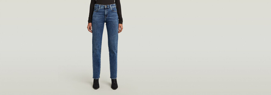 jeans droits strace