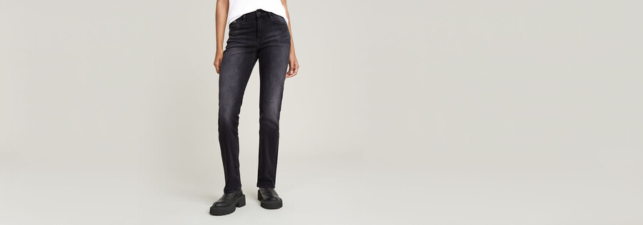 jeans droits strace
