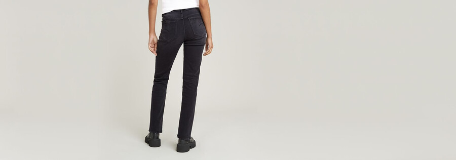 jeans droits strace
