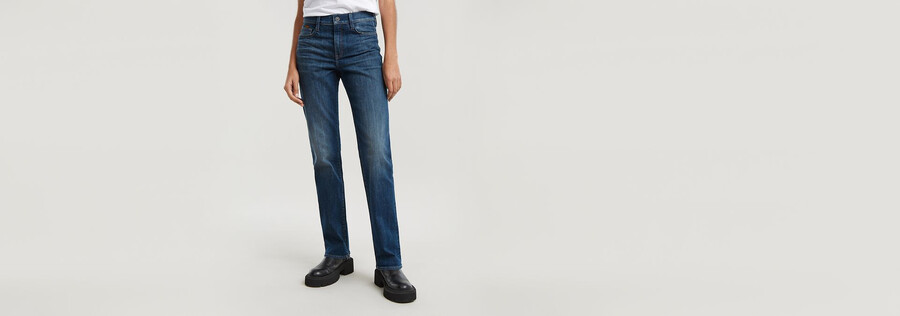 jeans droits strace