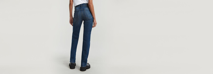 jeans droits strace