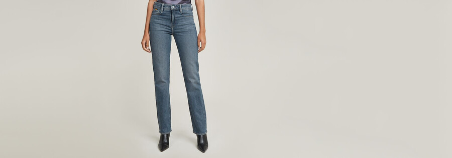 jeans droits strace