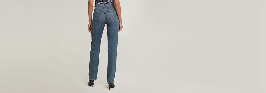 jeans droits strace