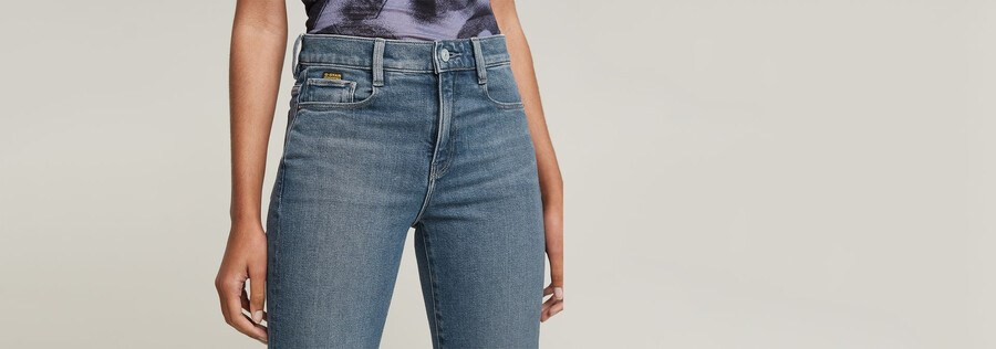 jeans droits strace