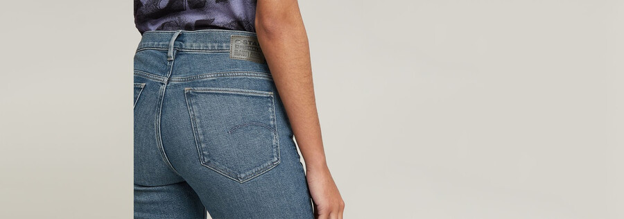 jeans droits strace