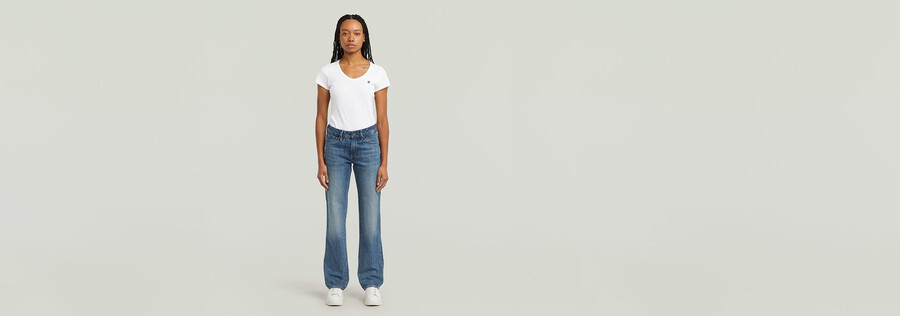 jeans droits